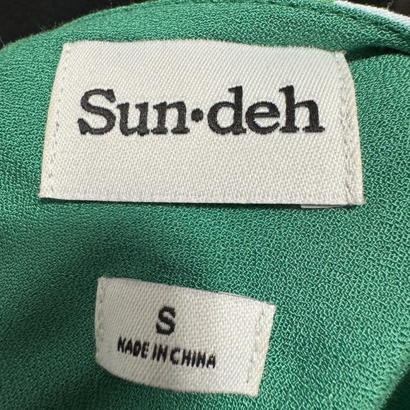 Aritzia Sunday Best Maude Floral Mini Dress Green - Picture 5 of 8